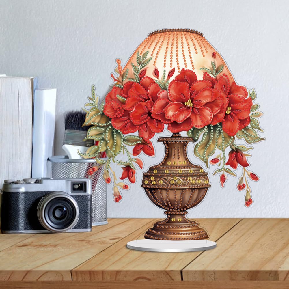 CXINLky Decorazione da tavolo fai da te con diamanti 5D, decorazione da
