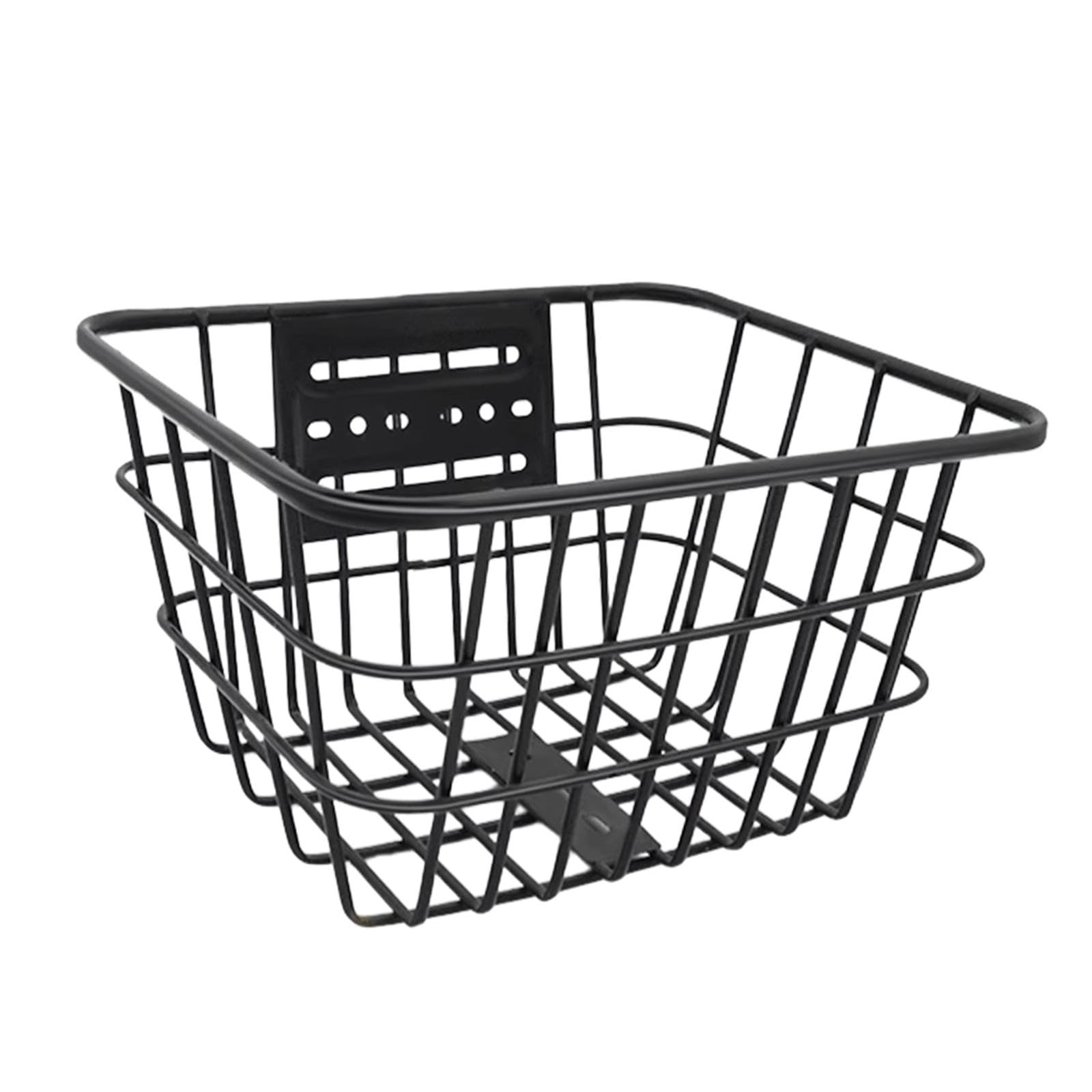 Yiju Kids Bike Basket Front Decoration Storage Easy Install Portable Front Handlebar Basket for Boys Girls Parks Biking Accessory, Without lid