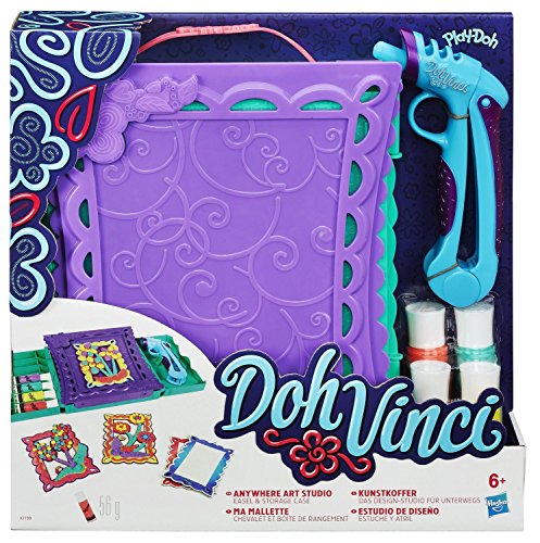 Preisvergleich Produktbild Hasbro DohVinci A7198EU4 - Kunstkoffer, Bastelspielzeug