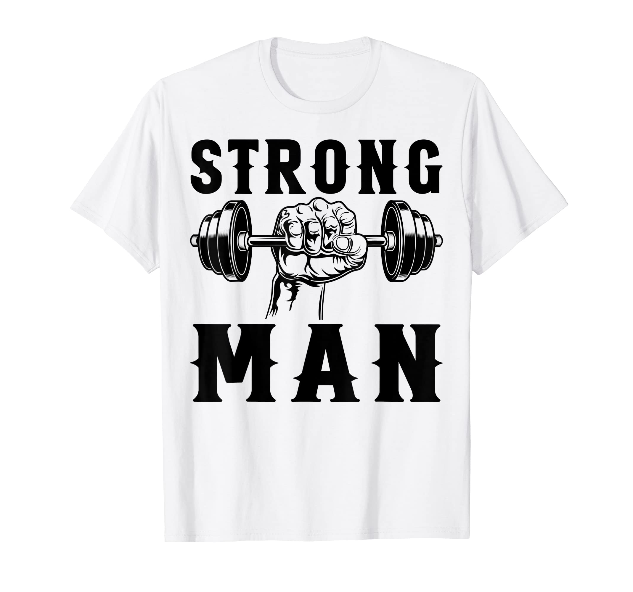 Weight Lifting Vintage Circus Strongman Costume T-Shirt