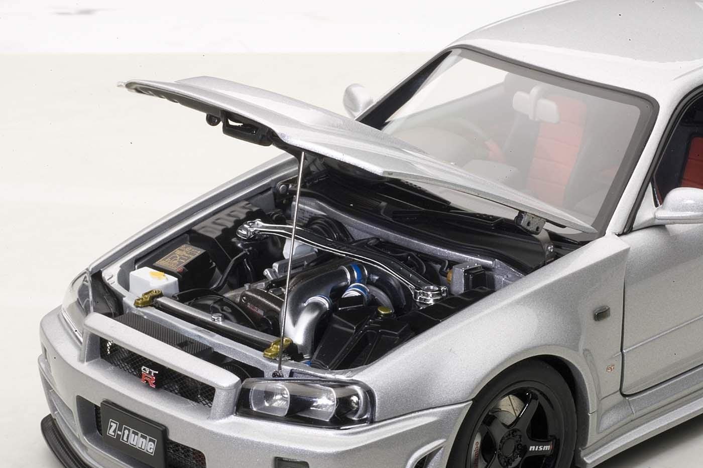 1/18 AUTOART NISSAN SKYLINE NISMO R34 GT-R Z-TUNE SILVER: Buy