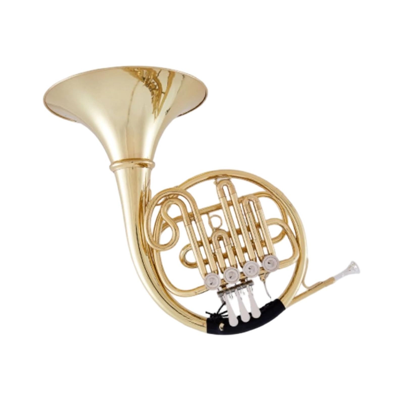 Waldhorn Anfängerinstrument Musikinstrument B Dur Vier Tasten Waldhorn Geteilt Einreihig Geeignet Für Anfänger Für Spielen