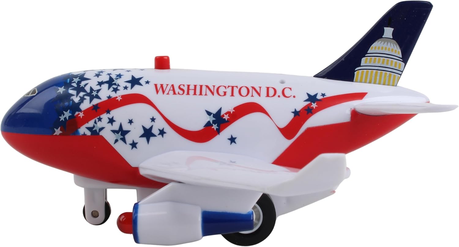 Daron Washington DC Pullback Plane with Light and Sound