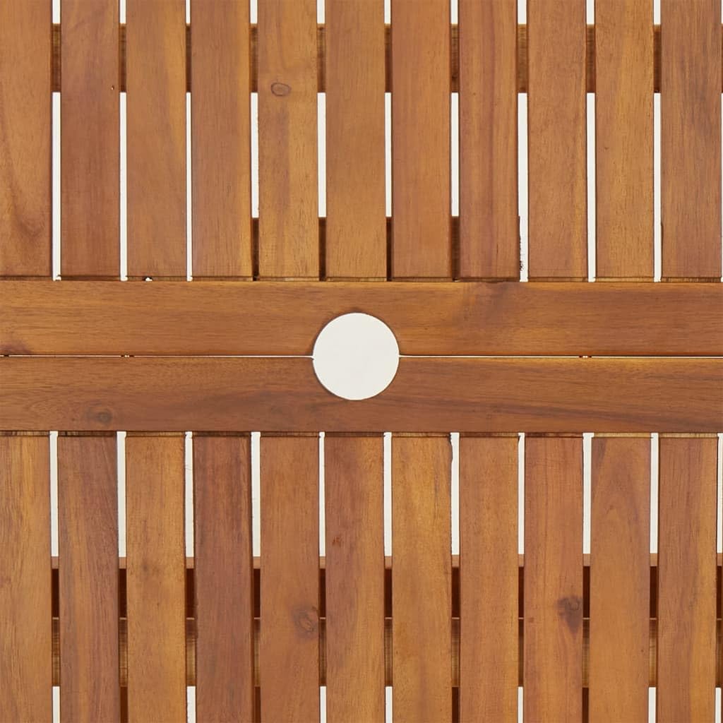 vidaXL Ensemble à Manger de Jardin 5 pcs Bois d'acacia Solide