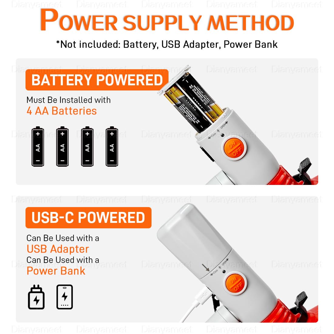 Pompe à Essence Électrique, 3,2 GPM Carburant, Arrêt Automatique | Arrêt Automatique, Dual Power USB-C/AA, Tuyau 51 Pouces, Tube d'Aspiration Télescopique, Gasoil Diesel, Eau, Transfert, Bidon
