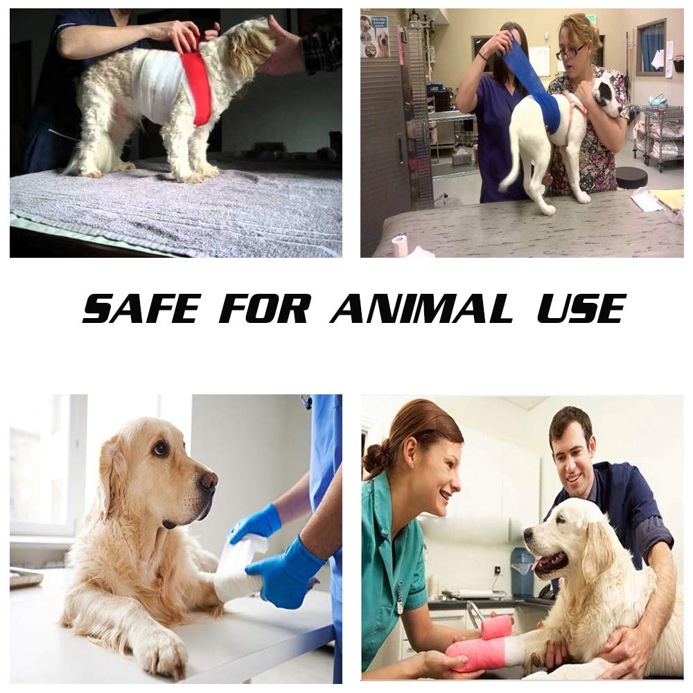 【16-Pack】 2”x 5 Yards Self Adhesive Bandage