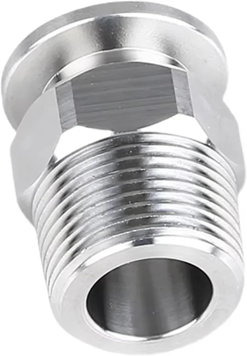1/8 1/4 3/8 1/2-2" BSPT Male Female x KF16/25/40/50 Vacuum Clamp SUS304 Stainless Steel Pipe Fitting Connector Homebrew(BSPT Male,KF50_1/4")