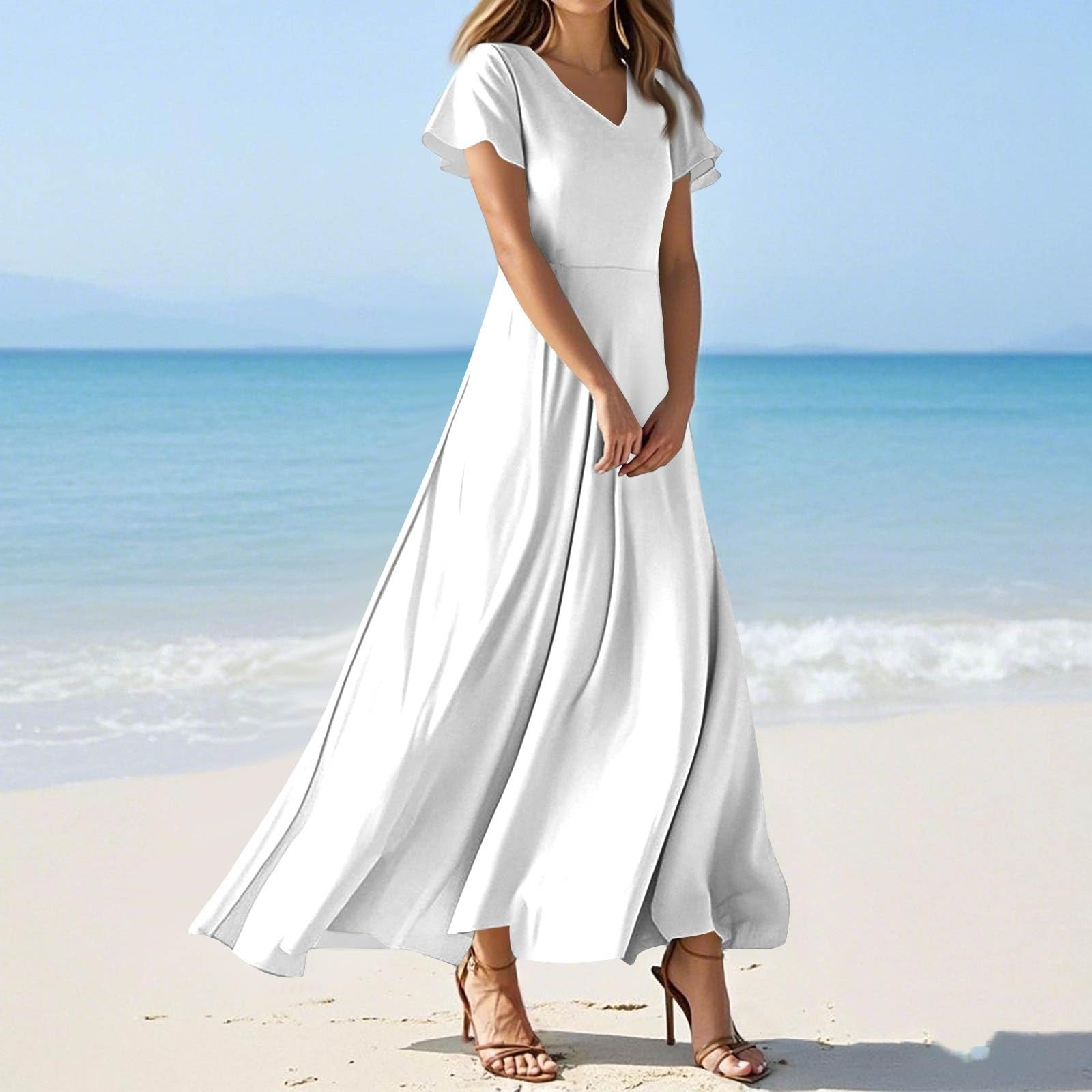 strapless metallic drop waist maxi dress jewel badgley mischka Faith Strapless Sweetheart Midi Dress by Jewel Badgley Mischka