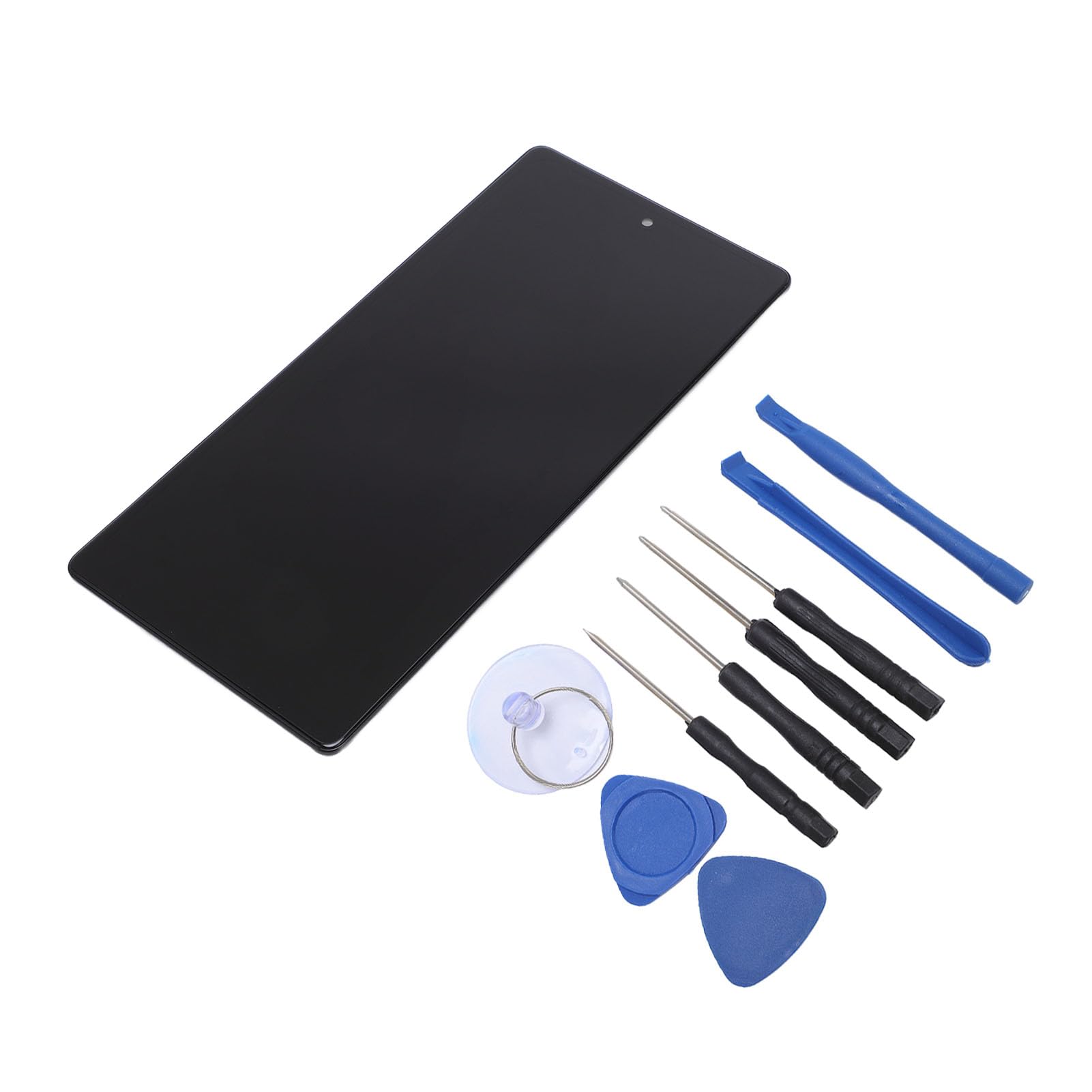 PUSOKEI Gruppo Touch Screen Professionale per Telefono |Digitalizzatore Display TFT con Strumenti di Riparazione per Smartphone