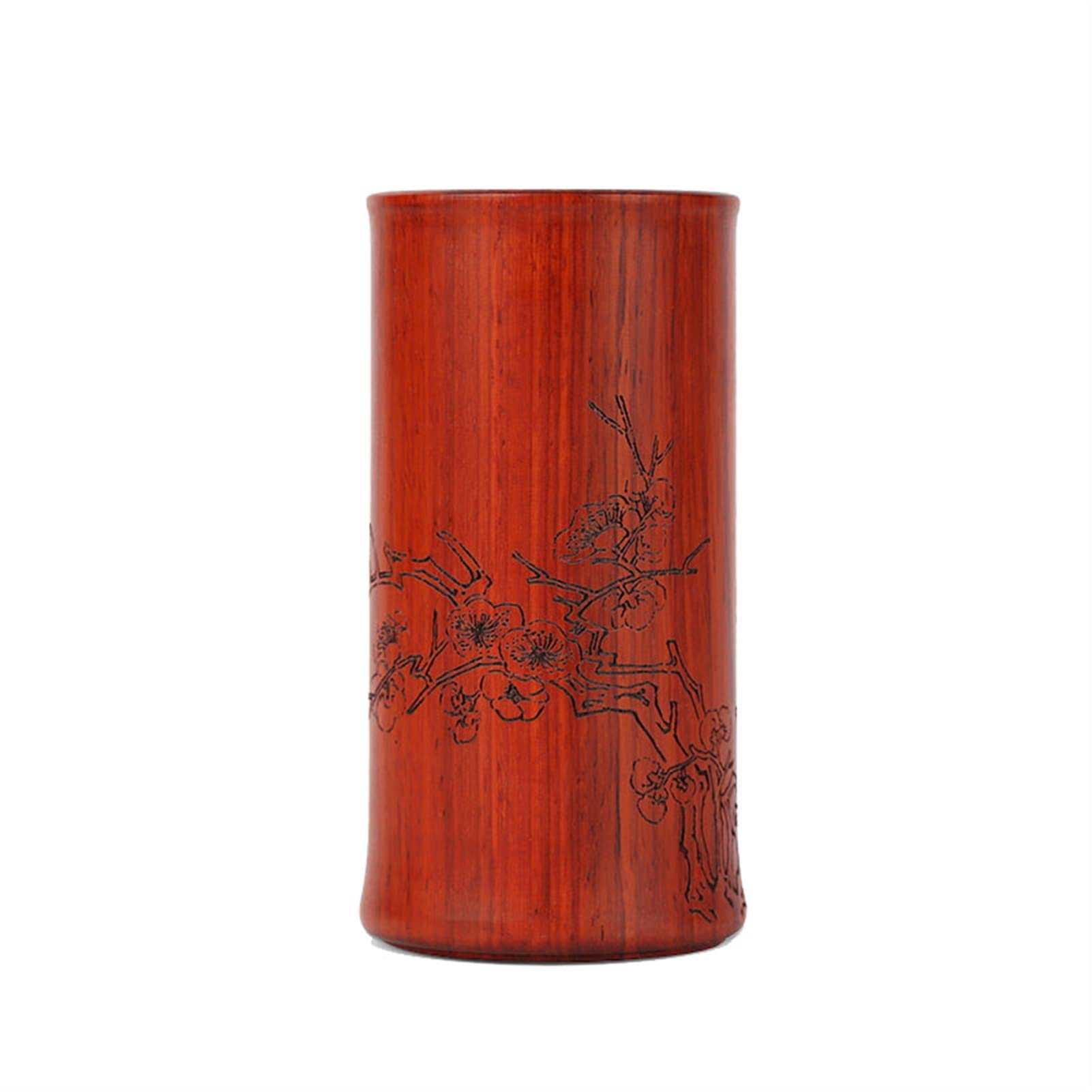 Stifthalter Schreibtisch Stifthalter Chinese Retro handbemalte Holzstift Aufbewahrung Cup Office Study Desktop Pinsel Augenbrauen Stift Stifthalter Stifthalter Schreibtisch (Color : A)