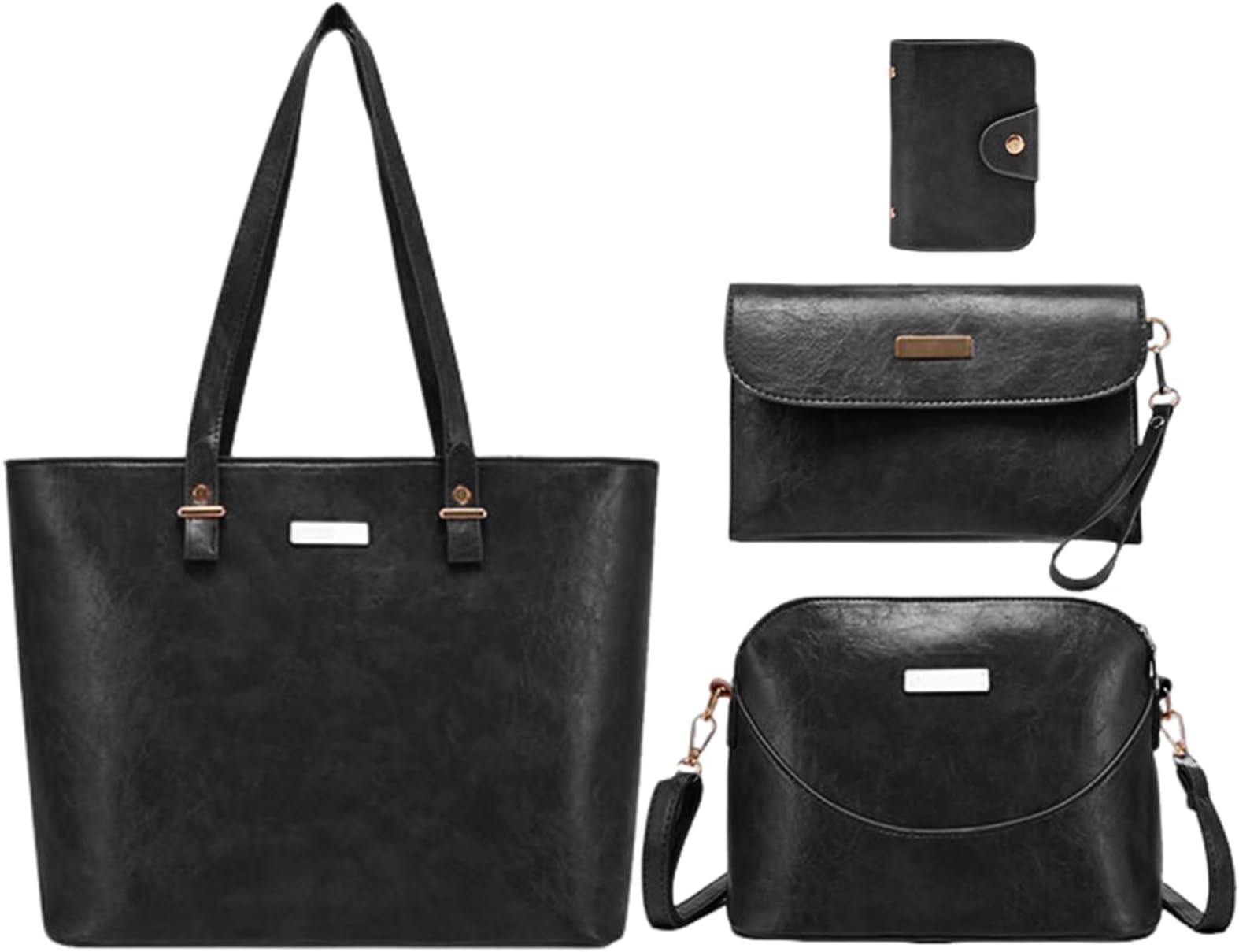 Laptop Handbags for Women | PU Leather Laptop Messenger Pouch | Scratch-Proof Fashion Accessories for Daily Commute Shopping Travel
