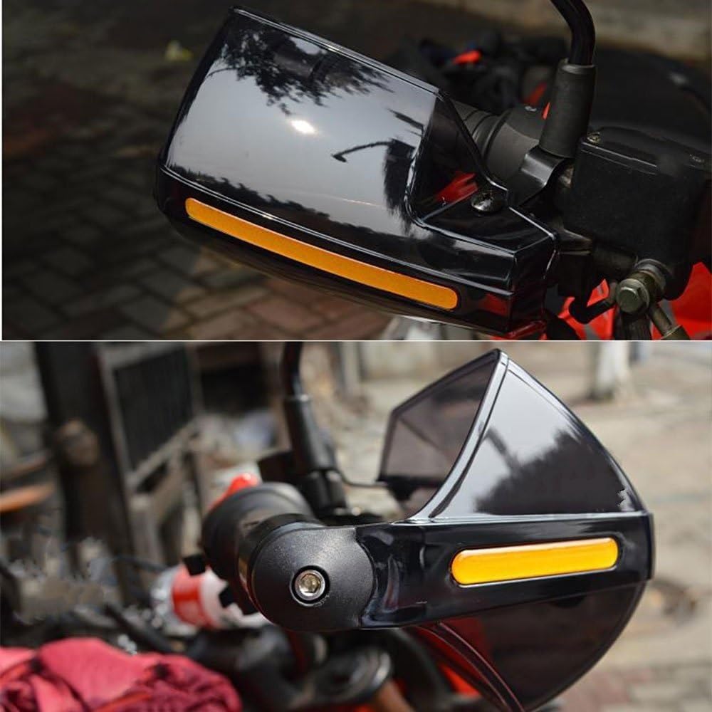 per Piaggio per Beverly 350 300 MP3 per Iberty 50 125 per Gilera per Nexus GP800 Moto Paramani Protezione Scooter Manubrio Paramani (Black)