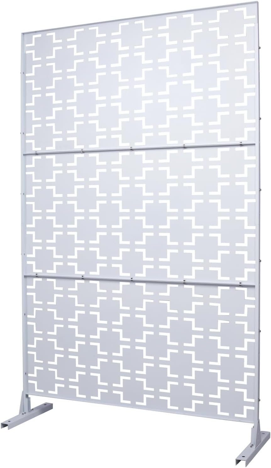 Outdoor & Indoor Privacy Screen Metal 76" H 48" W