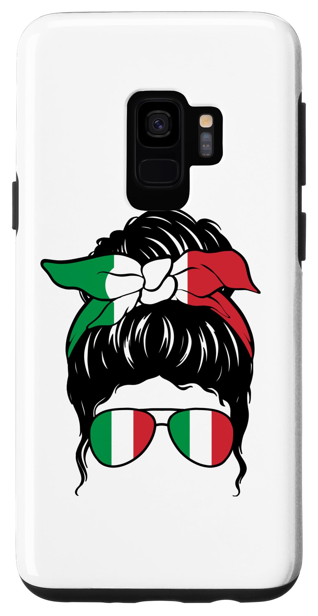 Amazon.co.jp: Galaxy S9 イタリアガール イタリア イタリア国旗 