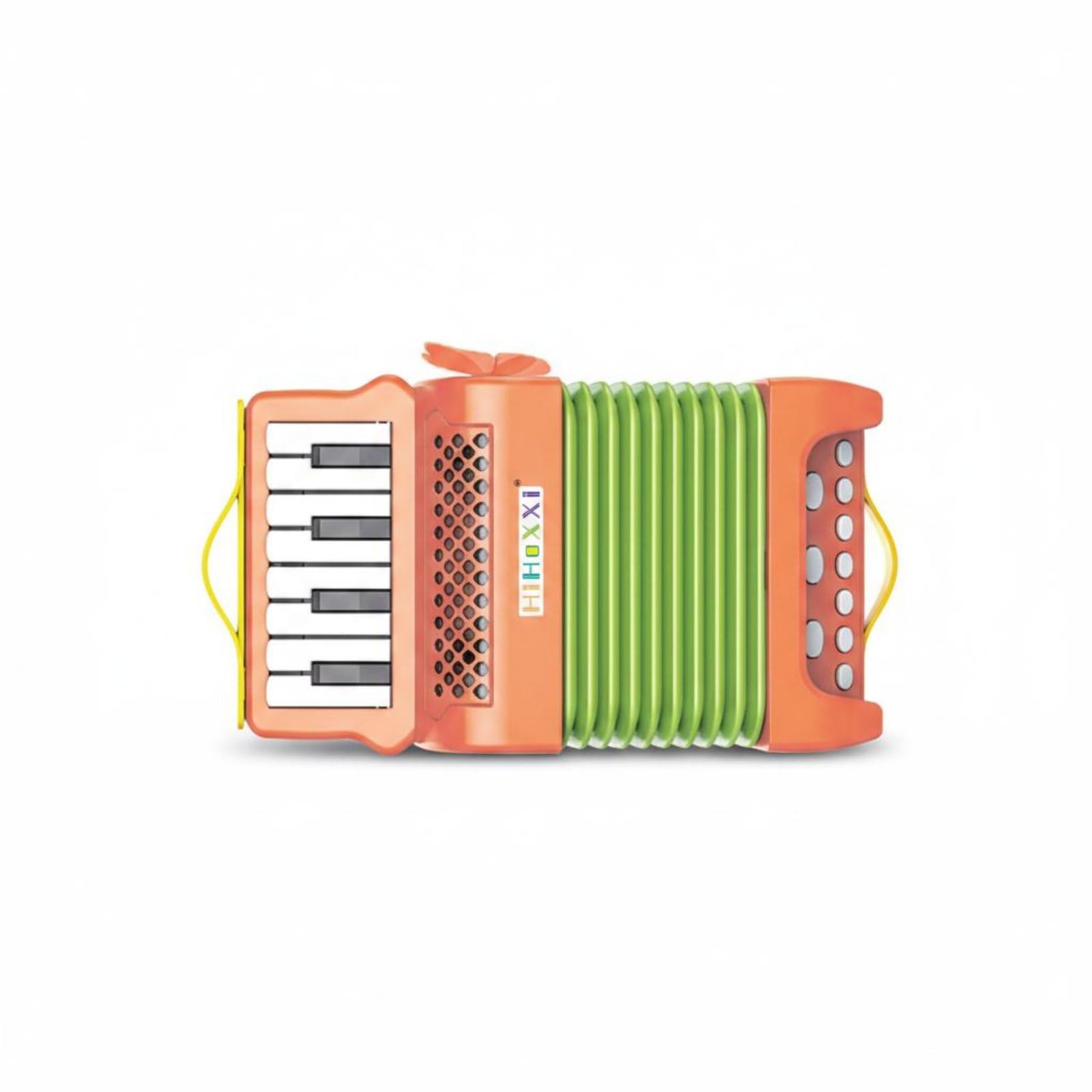 parent-child interactive kids music accordion educational mini accordion toy novelty beginner friendly for toddlers, indoor, xx2028 brown|toys & hobbies | educational | music & art