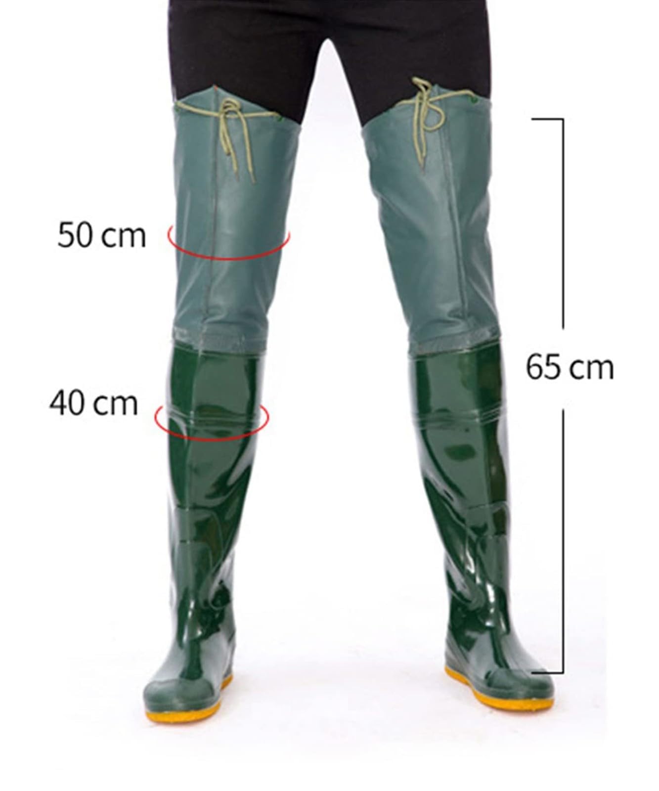 Stivali A Coscia da Pesca Stivali da Pesca Uomo Alti Trampolieri Impermeabili Resistente all'Usura per La Pesca All'aperto, L'industria Acquatica, Il Lavaggio Dell'auto 42