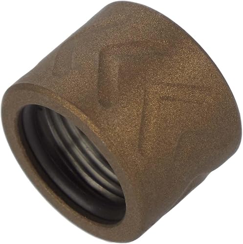 Vista 69 de NDZ Performance Protector de rosca de barril de 1/2x28 pulgadas de aluminio anodizado y acero inoxidable Cerakote o PVD con junta tórica, fabricado