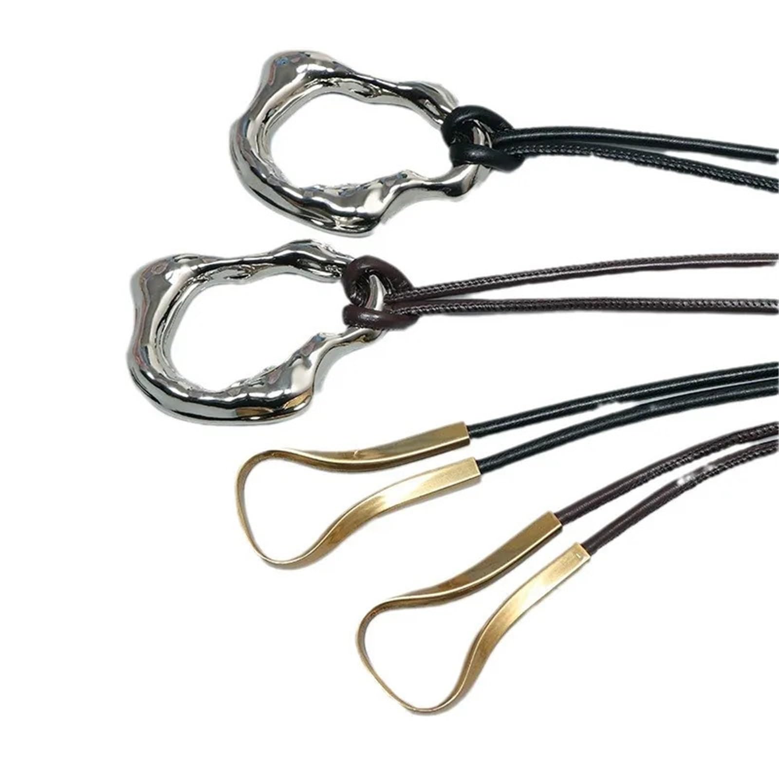 Hohle geflochtene Knoten-Lederseil-Taillenkette, einfaches Gefühl der Taillenabdeckung