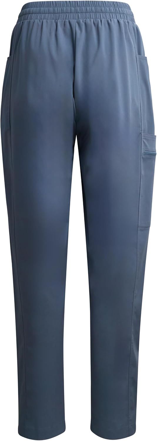 Reebok Womens Scrub Pants - Lightweight Stretch Medical Cargo Bottoms, Straight Leg Scrub Pants for Women (Sizes: S-3XL) - Image 6