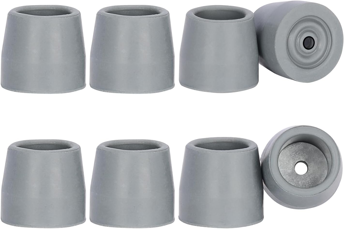 supregear Walker Tips, 8 Pcs 1 Inch Heavy Duty Rubber