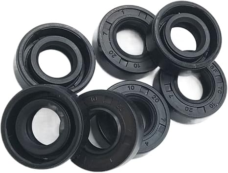 JOLAU TC-15 * 21 * 22 * 23 * 24 * 25 * 26 * 27 * 28 * 29 * 30 * 32 * 35 * 40 * 42 * 4/5/6/7/8/9/10 NBR Oil Seal Nitrile Covered Double Lip with Garter Spring Size 15x25x6mm 2pcs