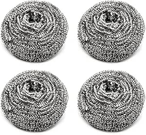 Kitchen Ware Fibra Esponja Acero Inoxidable para Lavar Trastes Platos