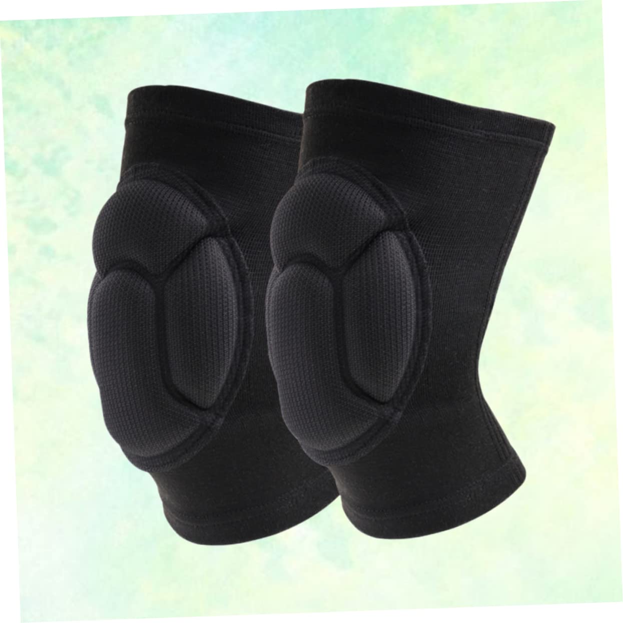 SUPVOX Men's Sports Protective Gear Knee Brace Sponge Anti-collision Pads for Athletic Use Black