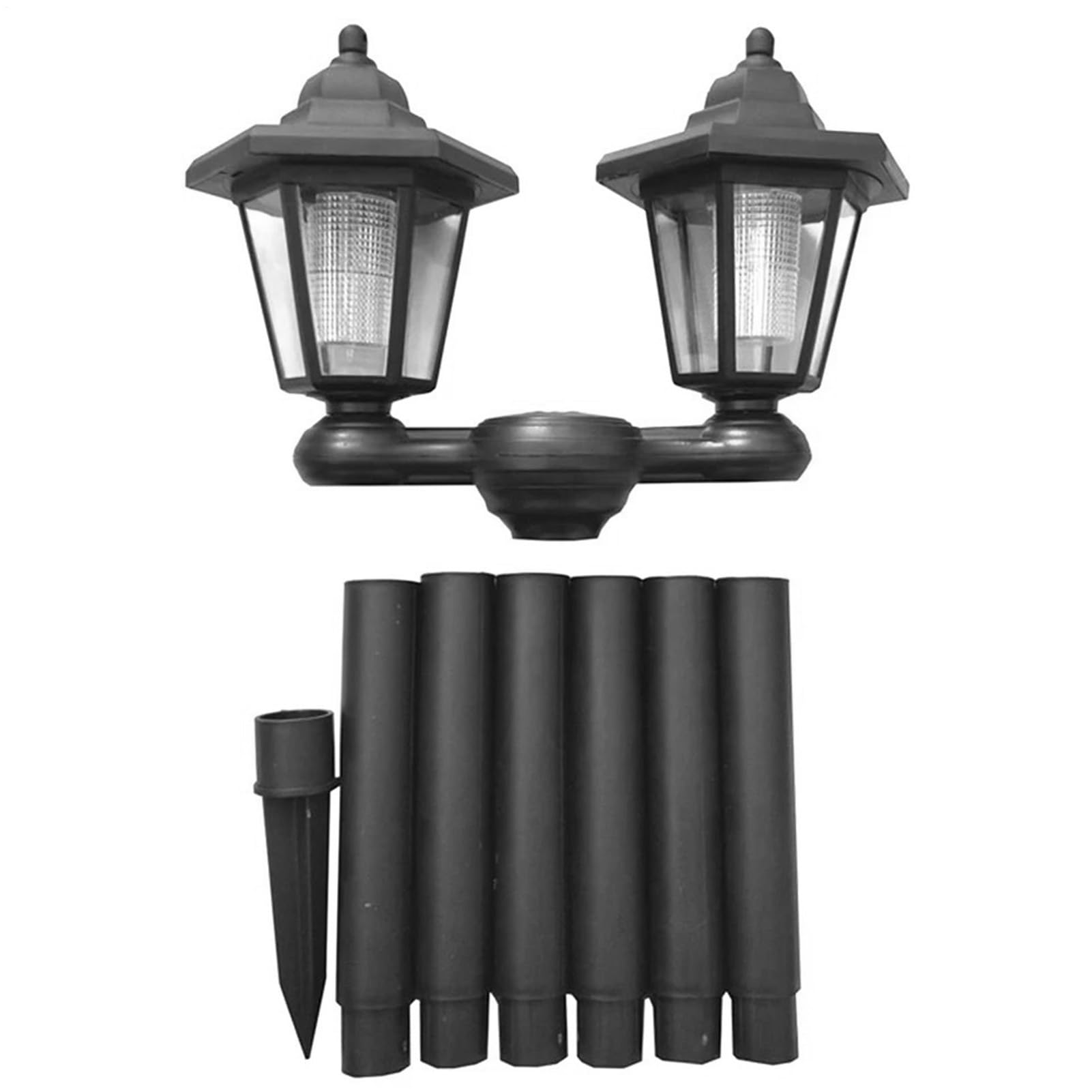 Lampy Solarne Zewnętrzne Wbijane Lampy Ogrodowe Odporne na Warunki