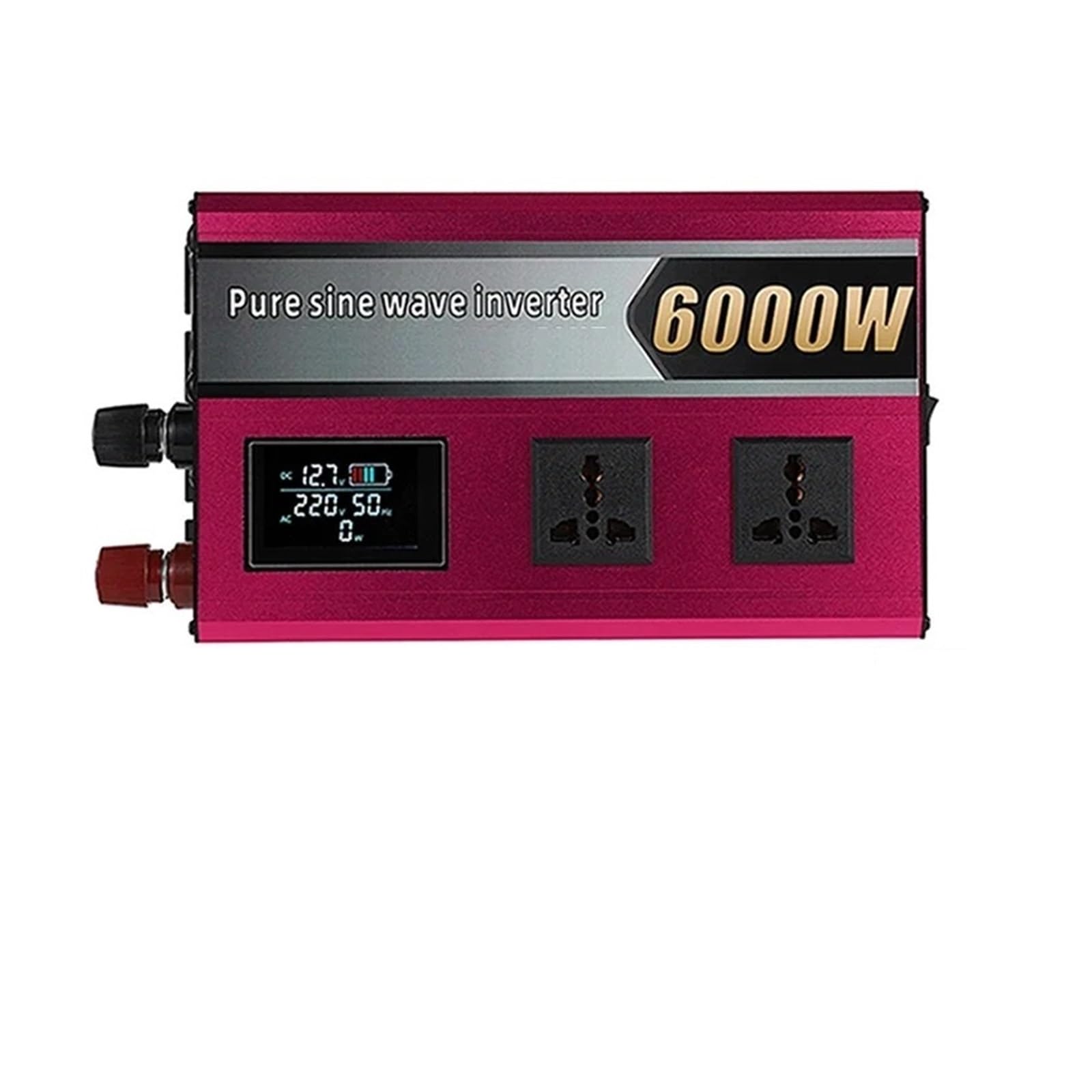 Inverter Onda Pura Inverter A Onda Sinusoidale Pura Con Presa Universale Da 5000W 4000W 3000W 12V 24V 48V 220V 110V Convertitore Tensione Solare Convertitore(24V,AC 110V 60hz,6000W)