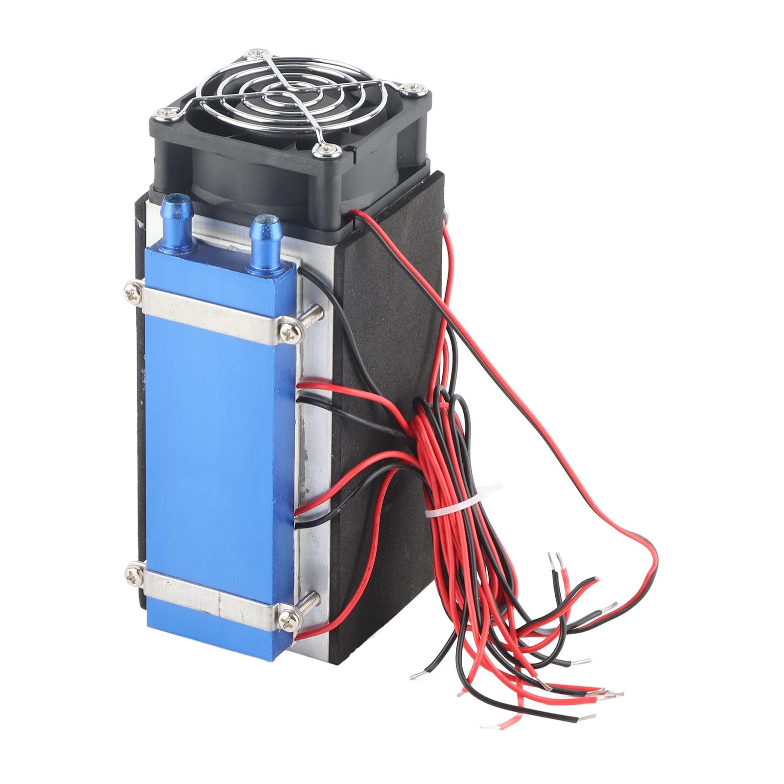 Oumefar Wydajna Termoelektryczna Lodówka o Mocy 12 V i Mocy 420 W Zapewniająca Chłodne Legowisko dla Zwierząt, Niski Poziom Hałasu i łatwą regulację Wydajności Chłodzenia do Użytku na Małych