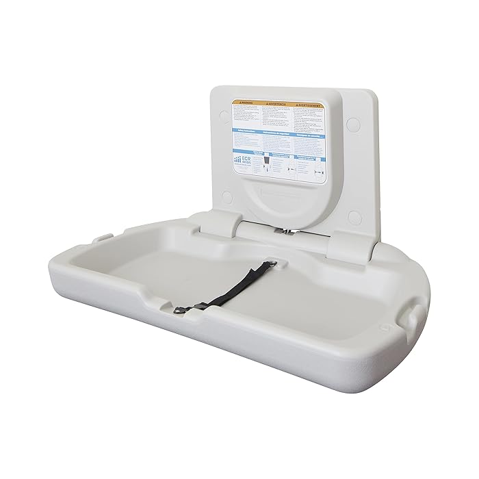 Buy ECR4Kids Horizontal Changing Station with Slim Back, Commercial