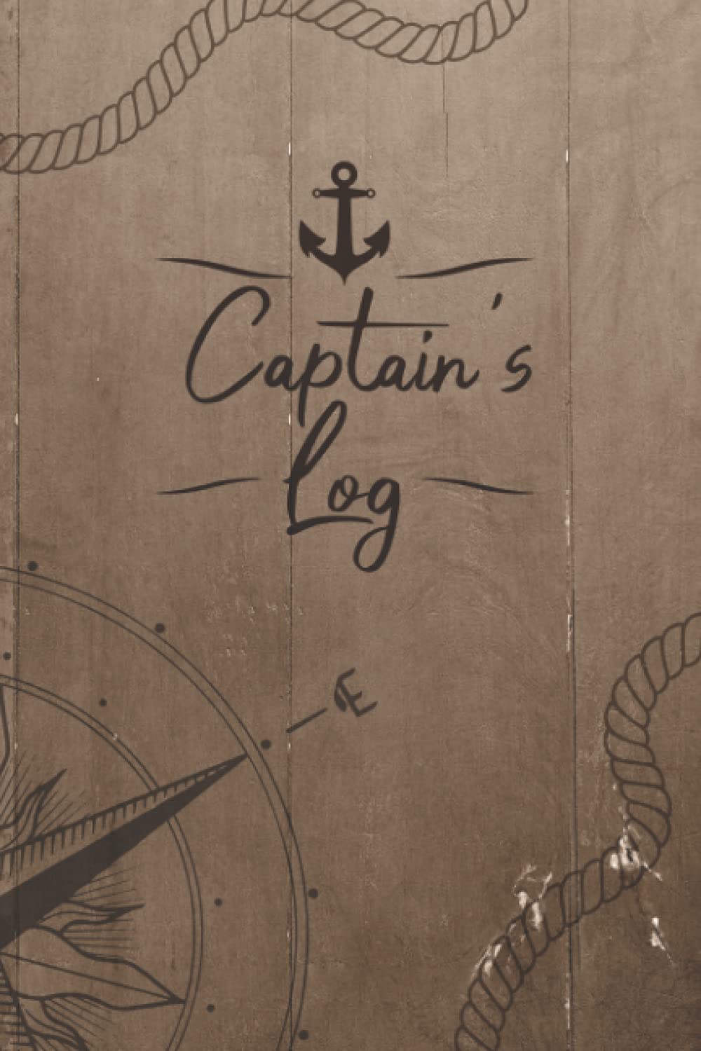 Captains Log NOTEBOOK: Captains Log NOTEBOOK – Lined Journal or Notebook (6x9 inches) with 120 numbered Pages