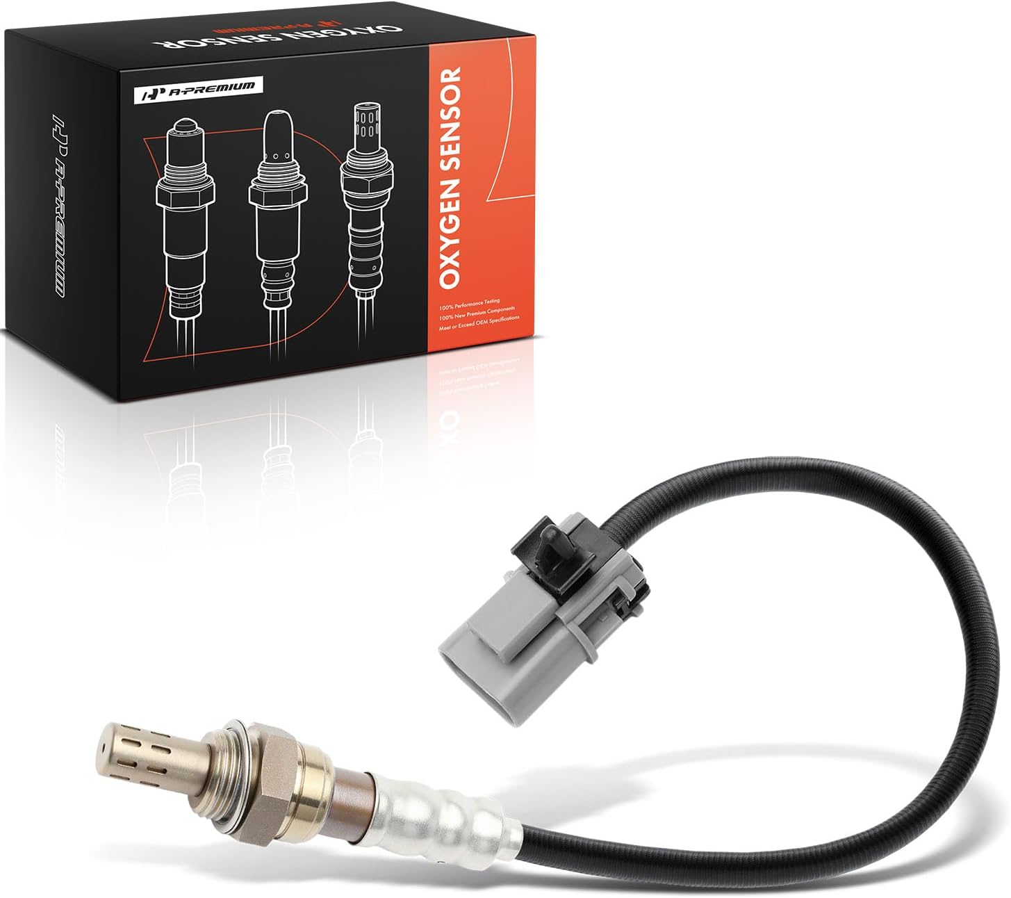A-Premium O2 Oxygen Sensor Compatible with Infiniti G20, Q45, QX4 & Nissan Frontier, Maxima, Quest, Sentra, Xterra, Pathfinder, 200SX & Mercury Villager, Replace# 2269046P00
