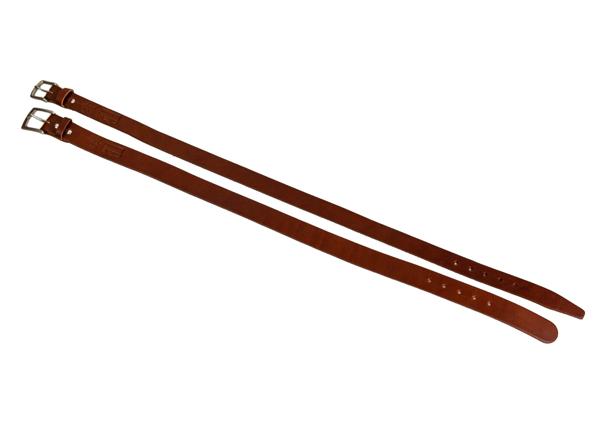 Personalized Fine Leather Men's Casual Belt – Square Nickel or Brass Buckle (38, Square Nickel, Black)