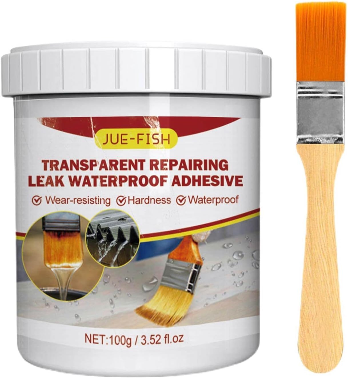 100g Transparent LeakTrapping Waterproof Glue Bathroom Permeable