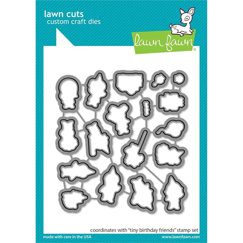 Lawn Cuts Custom Craft Die LF2602, la matrice haute précision pour motifs d'anniversaire