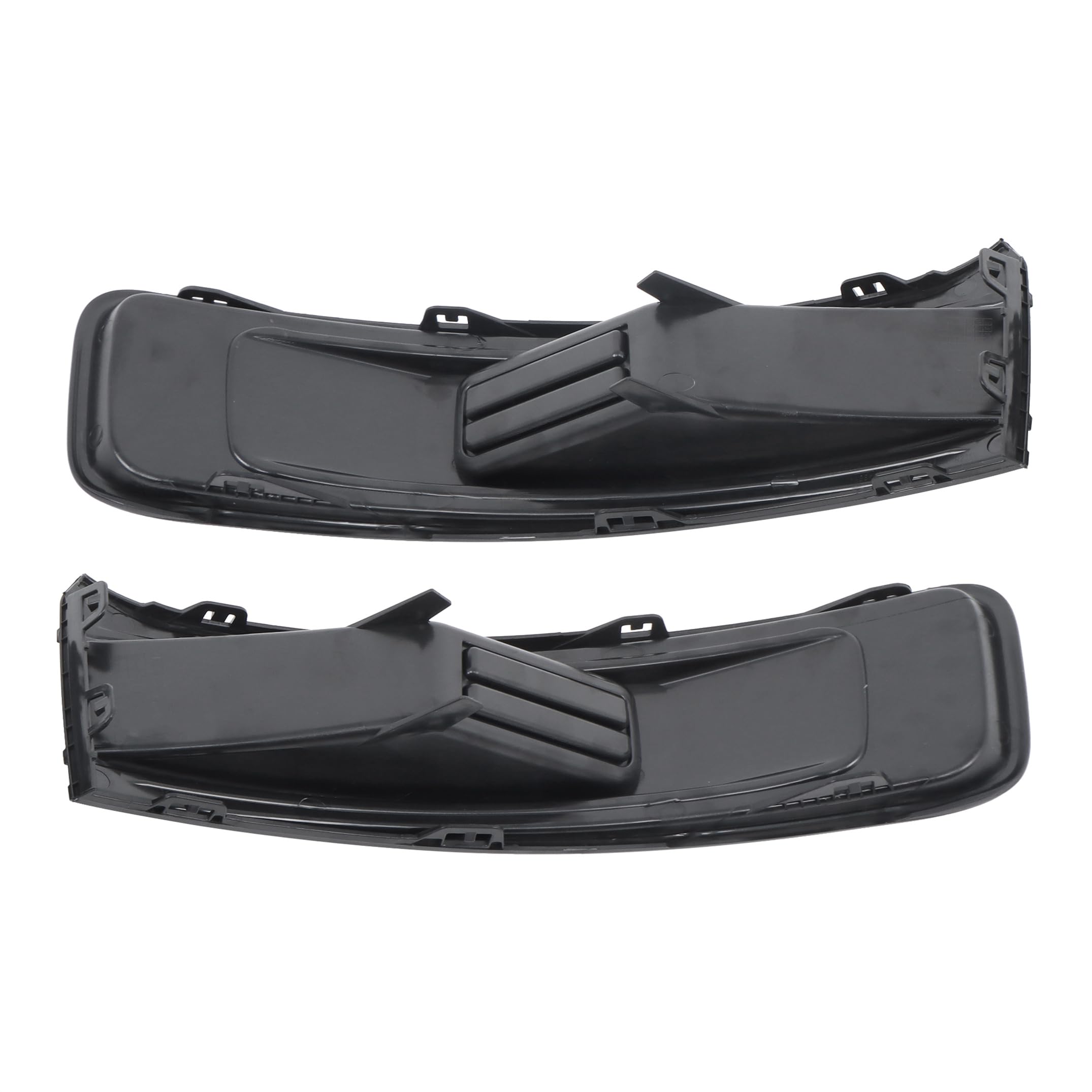 atvwrlod A Pair Fog Light Cover Black Assembly Replacement for Flex 2013-2019 Fog Lamp Cover Replacement for DA8Z17E810AA DA8Z17E811AA