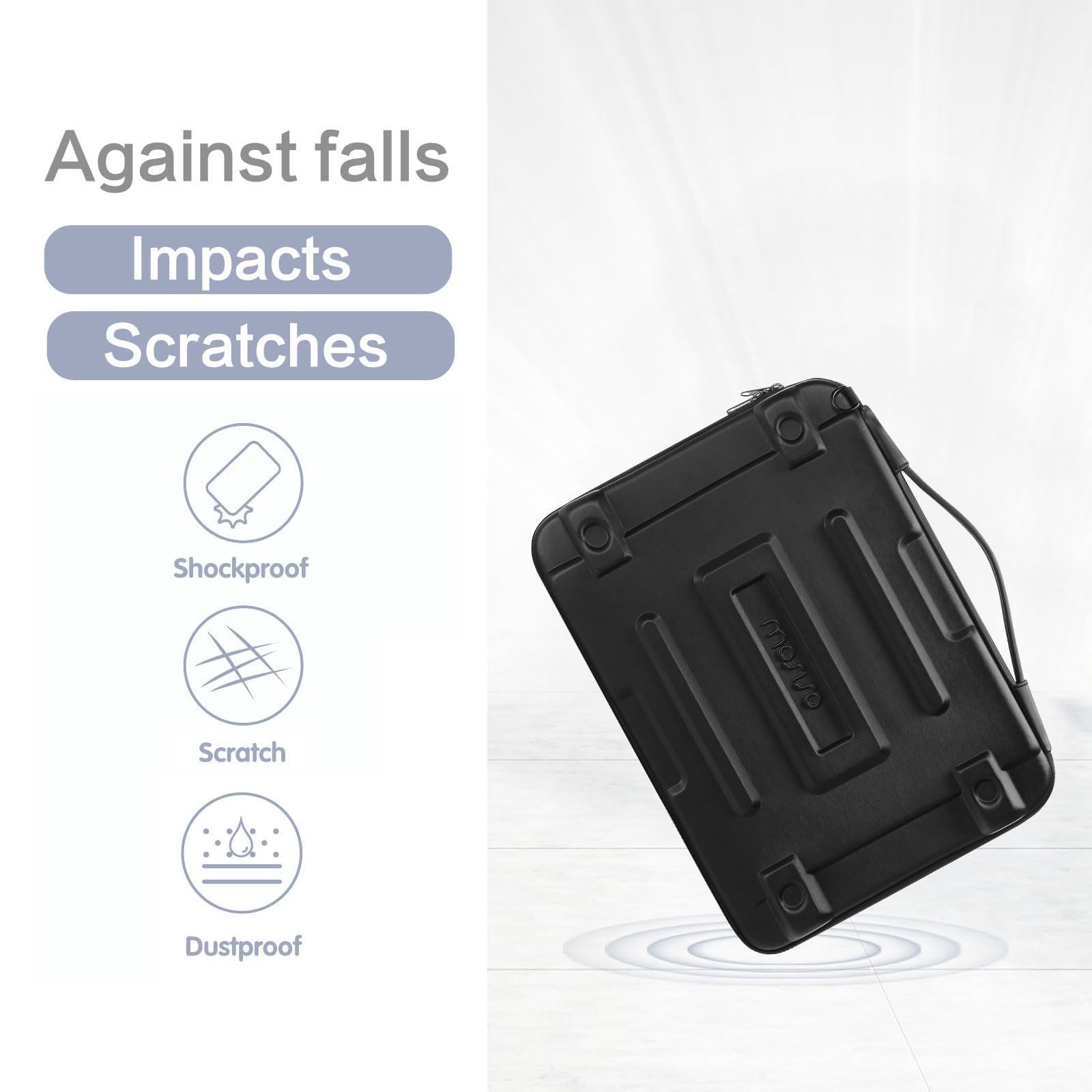 MOSISO Hartschale Laptoptasche, Laptop Schultertasche