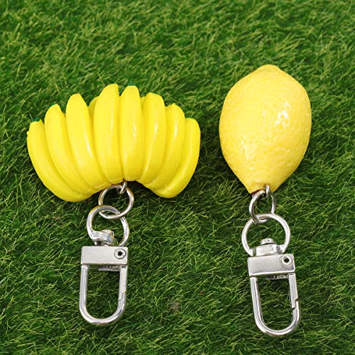 VALICLUD 2pcs squisita banana imitazione limone