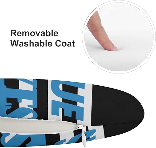 Miniatura 3 de Blue Lives Matter Soft Round Seat Cushion Memory Foam Chair Pad for Garden Patio Home Kitchen Office