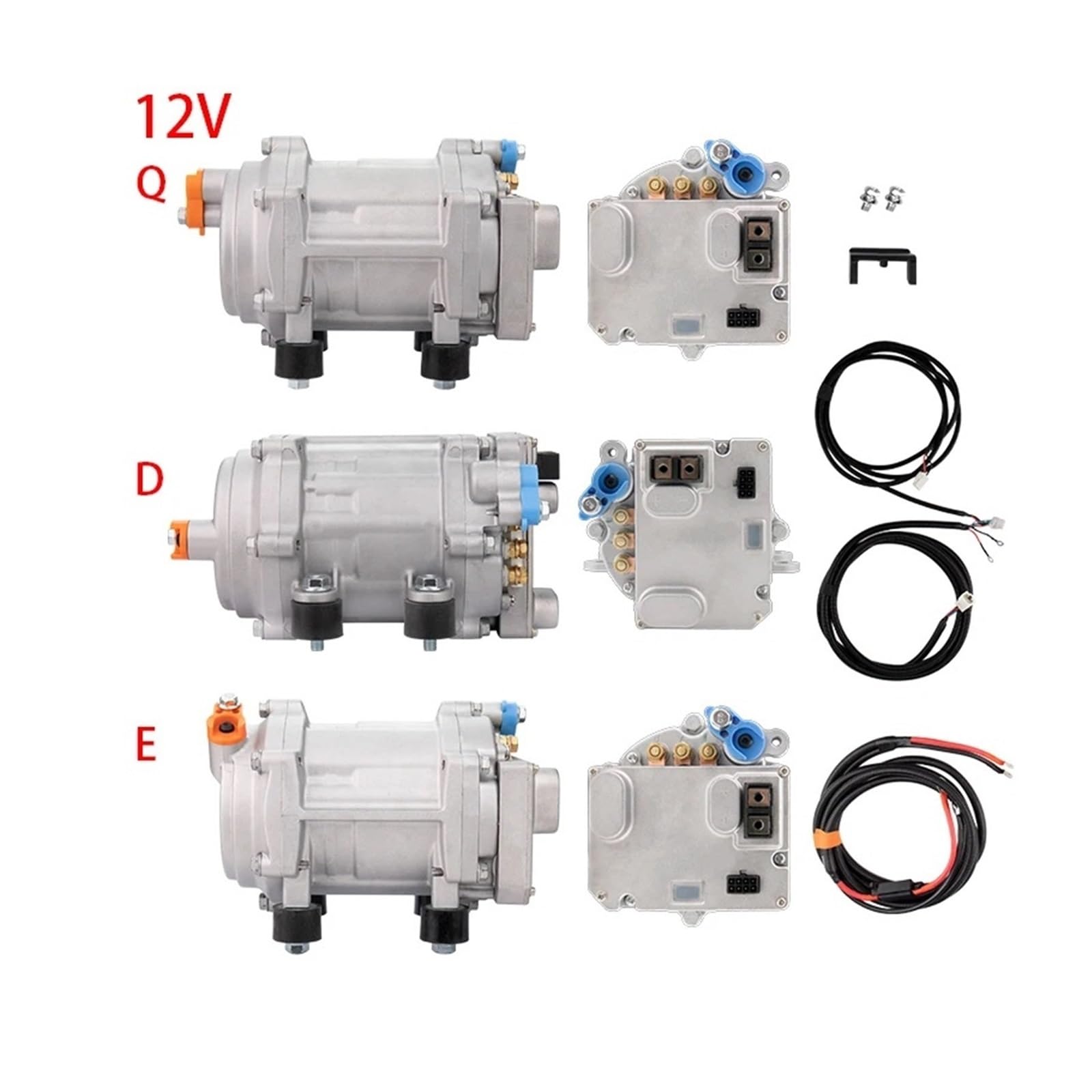 Amazon | A/C 12V 24V 48V 電動コンプレッサー、自動車用ACエアコン