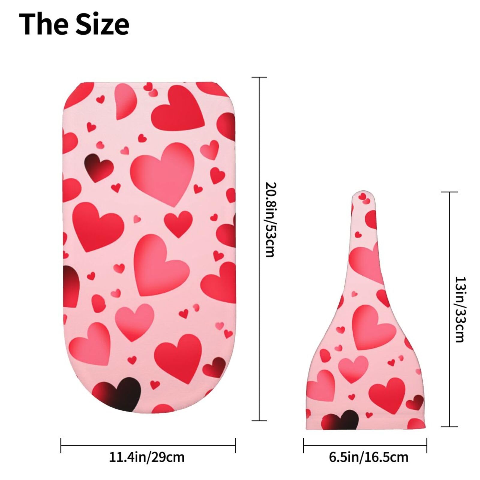3d Cuore Swaddle Coperta E Cappello Set Per Neonati Avvolgere Accogliente Per Neonati Bambino Comfort 29x53 cm