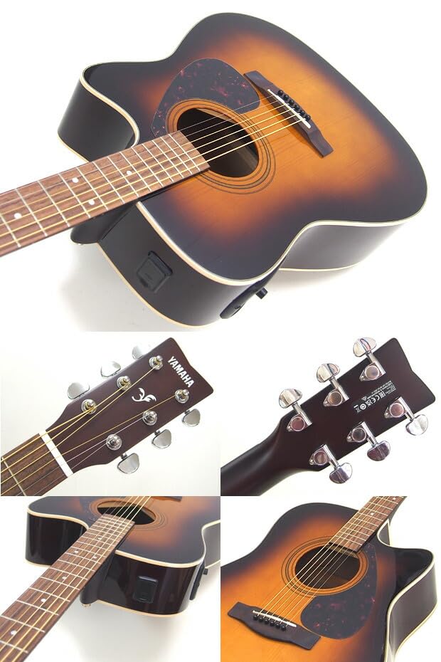 Amazon | ヤマハ エレアコ アコースティックギター YAMAHA FX370C TBS