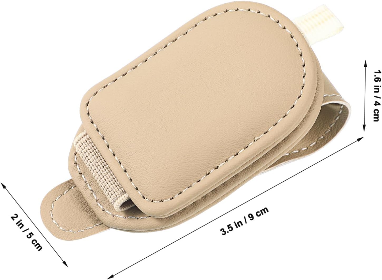 Car Sunglasses Holder Magnetic Visor Clip Eyeglass Holder Stand for Car Organize Visor Keep Glasses Cards Keys image 4
