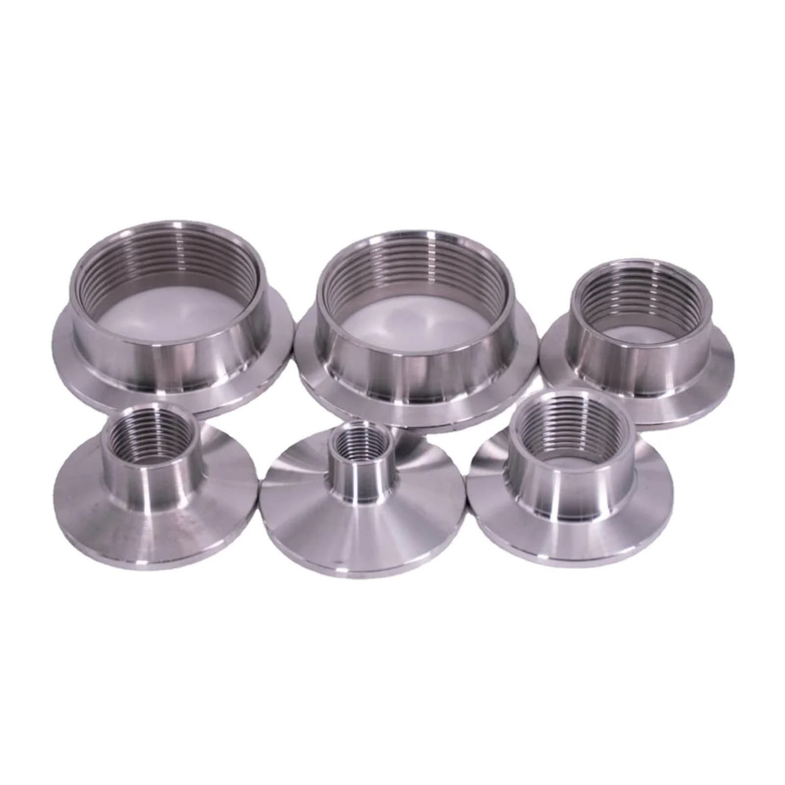 Raccord Tri Clamp 1.5" femelle 1/2" BSPT pour fuite tuyau inox de brassage