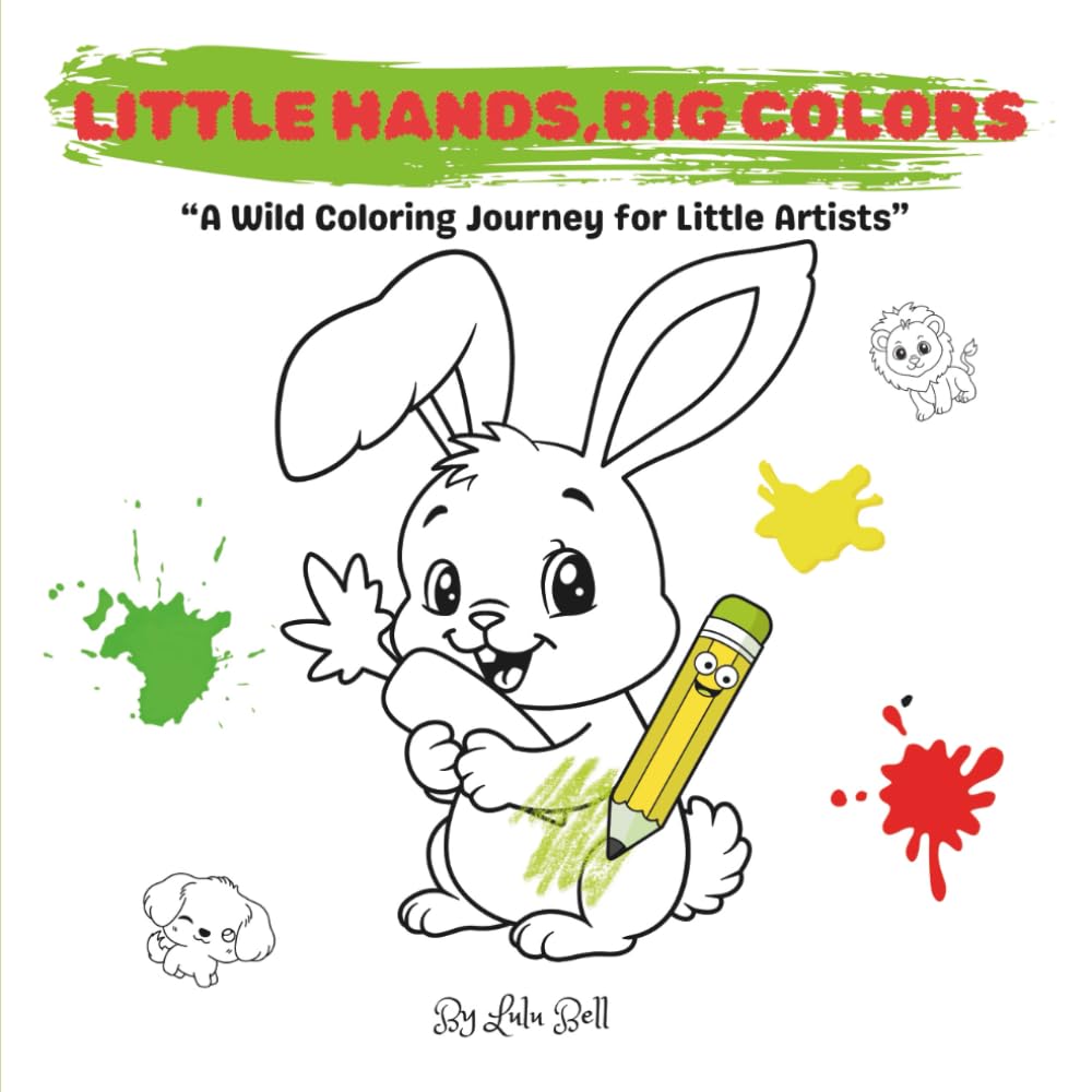Little Hands, Big Colors: “A Wild Coloring Journey for Little Artists”