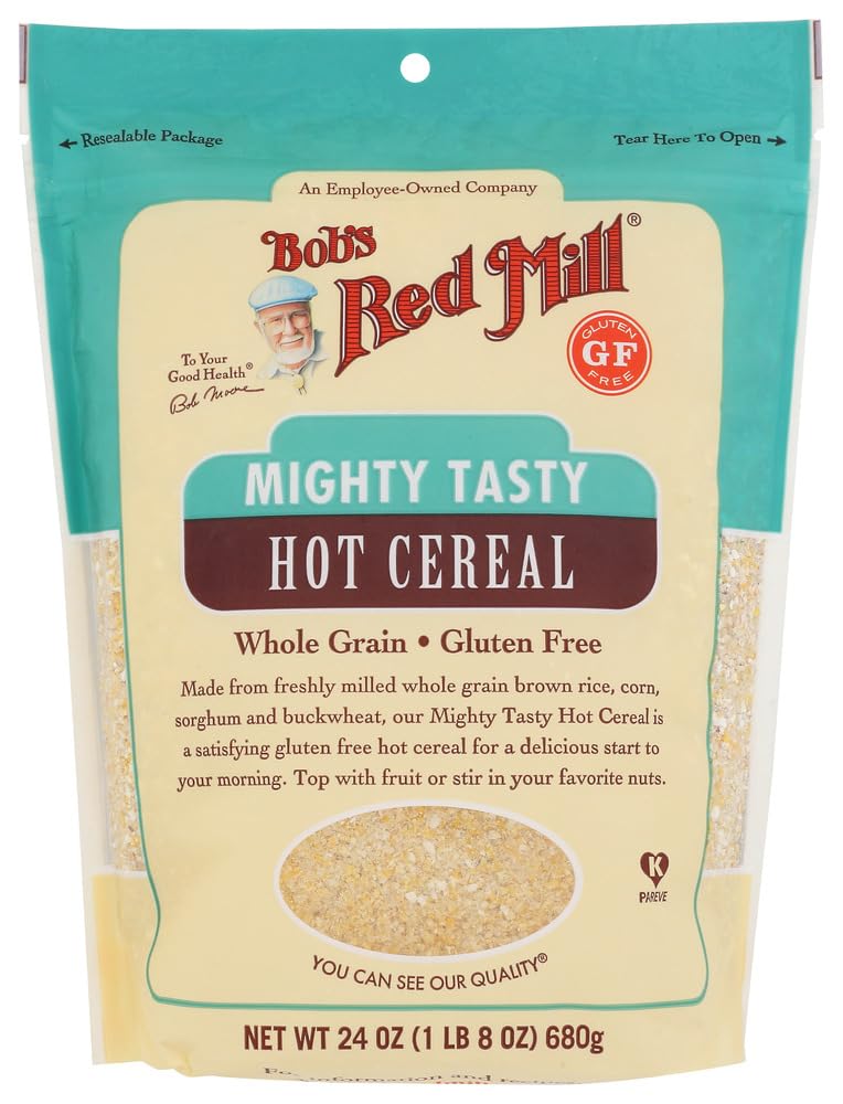 Bob's Red Mill Gluten Free Mighty Tasty Hot Cereal, 24oz (Pack of 1) - Vegan, Whole Grain, Kosher