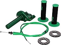 Vista 7 de JFG RACING Conjunto del Acelerador de Motocicleta, 7/8" 22mm Puños de Acelerador de Giro Rápido Con Cable de Acelerador Aleación de Aluminio