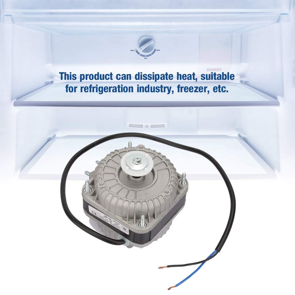 Motor de Condensador YZF10 a 20 Motor de Condensador de Alta Velocidad 33W 220V 0.25A 1300 RPM Apto para la Industria de Refrigeradores, Motores Eléctricos