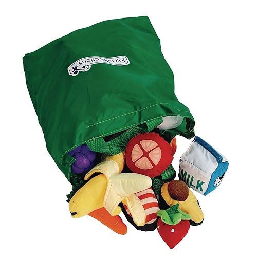 Miniatura 3 de Excellerations YUMMY - Alimentos de peluche para niños, 25 piezas, juguetes educativos, juguetes para niños, regalo, juego de rol